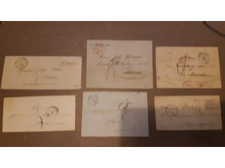 France. Lot prephilately förfilateli 1840s–1850s. The entire lot isdepicted. Mostly good …