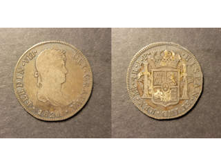 Peru Ferdinand VII (1808-1824) 4 reales 1821, VF