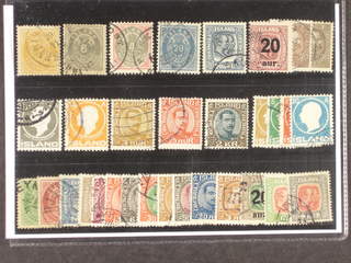 Iceland. Used 1876–1937. All different, e.g. F 8, 11, 22, 28, 91, 106, 111, 113, 125, …