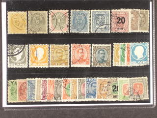 Iceland. Used 1876–1937. All different, e.g. F 8, 11, 22, 28, 91, 106, 111, 113, 125, …