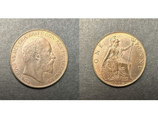 Storbritannien Edward VII (1901-1910) 1 penny 1902, UNC