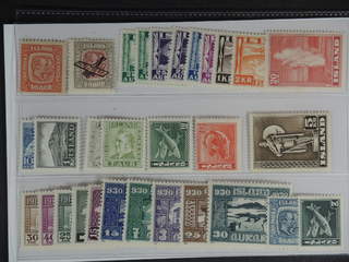Iceland. ★ 1907–48. All different, e.g. F 81, 161, 207-09 (eight), 210-11, 213-14, 228, …