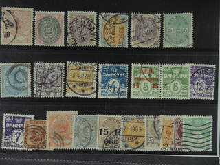 Denmark. Used 1863-1938. All different, e.g. F 12, 34, 36-37, 44, 50, 52, 67-68, 85,. …