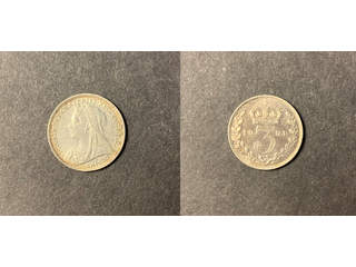 Storbritannien Queen Victoria (1837-1901) 3 pence 1901, XF-UNC