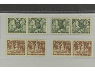Sweden. Facit 261–62BC/CB ★★, 1938 New Sweden 5+15 öre pairs 3+4 and 4+3 (4). Superb …