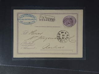 Sweden. Facit bKe2. DENMARK. Danish numeral cancellation 24 (Helsingør) used on Swedish …