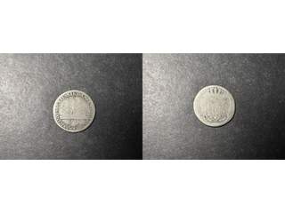 Danska Västindien 12 skilling 1740, VG, 1?