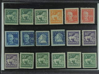 Sweden. ★★ 1920-34. All different, e.g. F 140A+C, 143Ea, 147, 149A+C, 151A+C, 152C. …