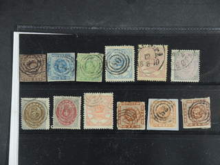 Denmark. Used 1851–1905. All different, e.g. F 2-3, 8, 11-12, 21, 23. Mostly good …