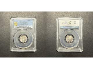 Japan Mutsuhito (1867-1912) 10 sen 1905 (Meiji 38), AU/UNC, PCGS MS63
