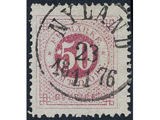Sweden, Sverige, Sverige, Sverige. Facit 26f used, 50 öre carmine with light framing. …