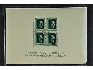 Germany Reich. ★★. S/S 4-7 1936-37 (4). Mi 382 €