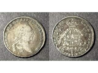 Tyskland - Hesse-Cassel  Friedrich II (1760-1785) 1/8 taler 1768, VF