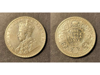 Indien (GB) India George V (1910-1936) 1 rupee 1912 Bombay, AU/UNC