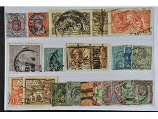 Britain. Used 1902–34. All different, e.g. Mi 112-13, 115, 141 I+III, 142 III, 164, 186. …
