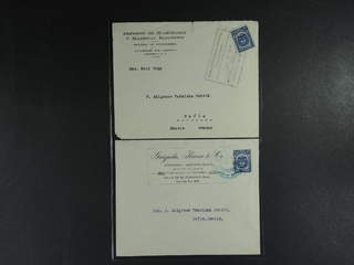 Sweden. Incoming stamped mail. Colombia. 8 c on two covers sent to Gävle in 1931. (2).