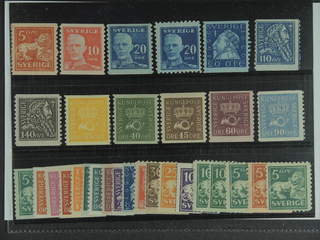 Sweden. ★ 1920-36. All different, e.g. F 141, 149A, 151A+C, 152Abz, 154-55, 157-58, 160, …