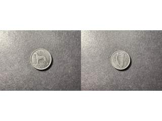 Irland 6 pence 1935, AU/UNC