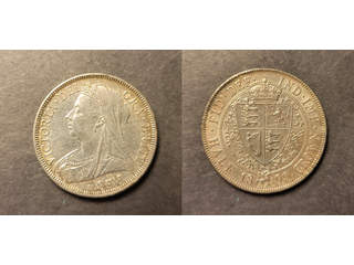 Storbritannien Queen Victoria (1837-1901) 1/2 crown 1899, AU