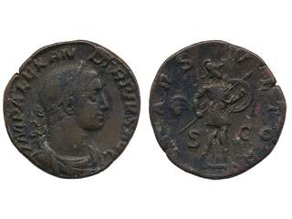Coins, Ancient, Roman Empire. Severus Alexander (222-235 AD), Sear 8031, Dupondius ND …