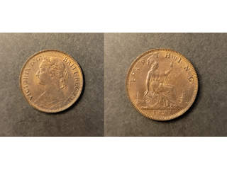 Storbritannien Queen Victoria (1837-1901) 1 farthing 1881 H, UNC