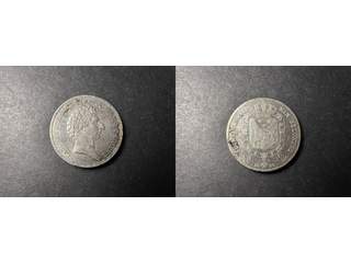 Sverige Karl XIV Johan (1818-1844) 1 riksdaler specie 1836, 01