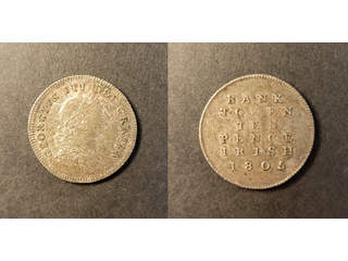 Irland George III (1760-1820) 10 pence 1805, AU