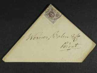 Sweden. Facit 31 cover , 6 öre on three local covers cancelled GÖTEBORG LBR in 1883. (3).