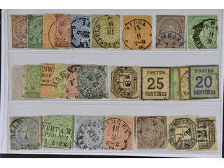 Germany North German Confederation. Used 1868–1870. All different, e.g. Mi 1-6, 8, 12, …