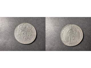 Netherlands - Zeeland 1 silver dukaat 1768, VF-XF