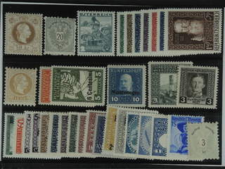 Austria. ★ 1867-1948. All different, e.g. Mi 41 IIE, 48(★), 585, 878-84, Levant 5 I, …