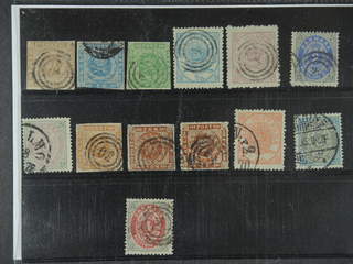 Denmark. Used 1851-1875. All different, e.g. F 2-3, 5, 11-12, 20-21,. Mostly good …