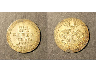 Germany Muhlhausen in Thuringen 1/24 taler 1767, AU