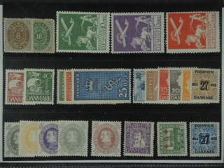 Denmark. ★ 1870-1937. All different, e.g. F 23-24(both short perf), 213-15, 225-26, …
