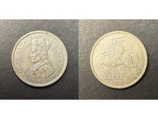 Litauen 10 litu 1936, AU/UNC