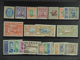 Iceland. ★ 1876-1934. All different, e.g. F 29, 133, 138-39, 161-64, 178, 189-91, souv. …